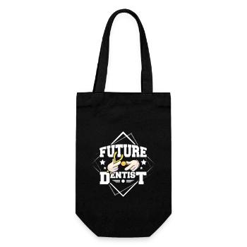 Futur dentiste - Sac à bouteille - noir - Devant