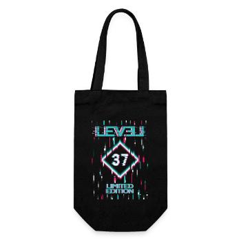 Birthday Level 37 Gaming Limited Edition Gamer - Gift Bag for Bottles - black - Front