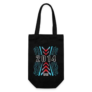 Birthday 2014 Gaming Limited Edition Gamer - Gift Bag for Bottles - black - Front