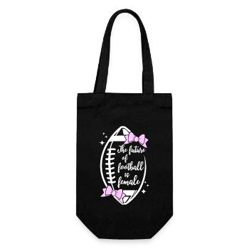 L’avenir du football est féminin - Sac à bouteille - noir - Devant