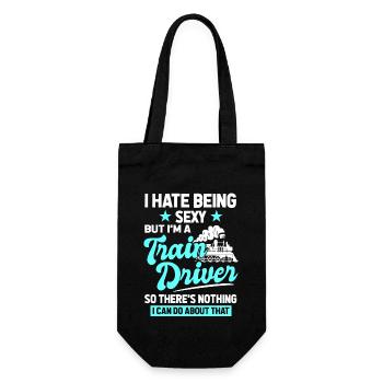 Operator Rail Trainspotting Drivers - Gift Bag for Bottles - black - Front