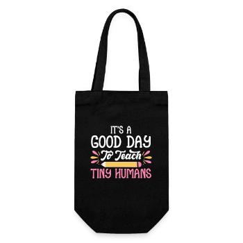 School Teacher PreK Teacher - Gift Bag for Bottles - black - Front