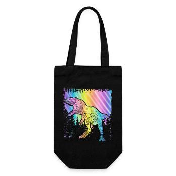 Dinosaure - Sac à bouteille - noir - Devant