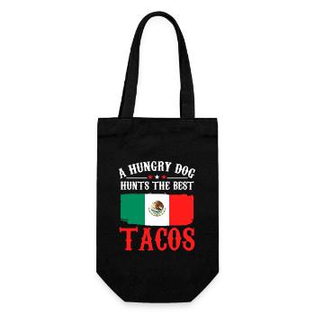 de Mayo Fiesta Pet Mexiko Mexikanischer Hundeliebh - Geschenkbeutel für Flaschen - Schwarz - Vorne