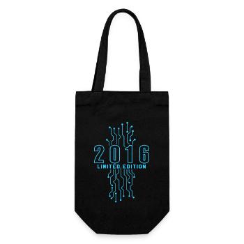 Geburtstag 2016 Gaming Limited Edition Gamer - Geschenkbeutel für Flaschen - Schwarz - Vorne