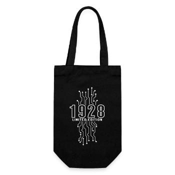 Geburtstag 1928 Gaming Limited Edition Gamer - Geschenkbeutel für Flaschen - Schwarz - Vorne