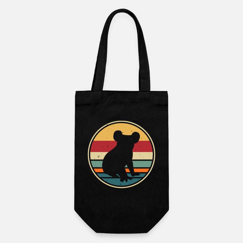 Koala Australia Sydney - Gift Bag for Bottles - black