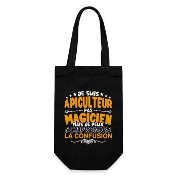 Apiculteur | Apiculteur pas Magicien | Meilleur Ap - Sac à bouteille - noir - Devant