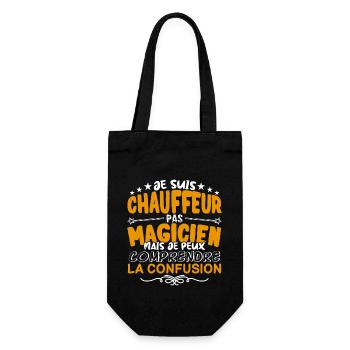 Chauffeur | Chauffeur pas Magicien | Meilleur Chau - Sac à bouteille - noir - Devant