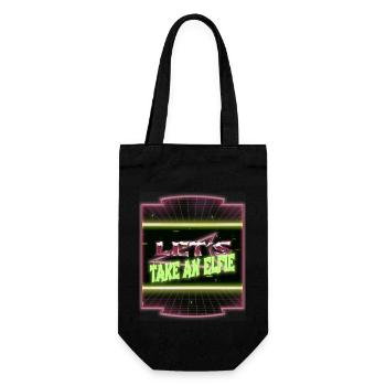 bodybuilder cute birthday present idea gift idea - Geschenkbeutel für Flaschen - Schwarz - Vorne