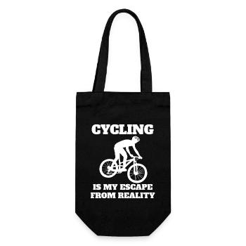 Cycling Mountainbike Bike Cycling Bike Tour - Gift Bag for Bottles - black - Front