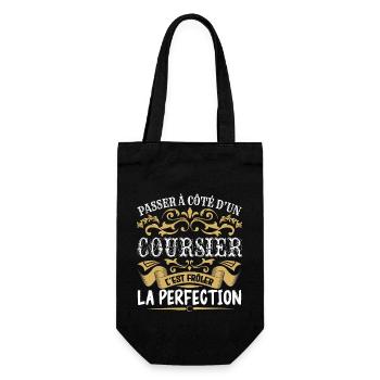 Le Meilleur Coursier | Coursier à la perfection - Sac à bouteille - noir - Devant