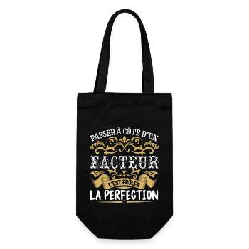 Le Meilleur Facteur | Facteur à la perfection - Sac à bouteille - noir - Devant