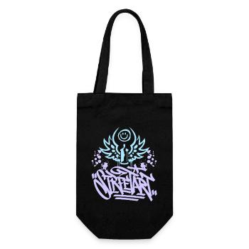 Street Art, Urban Graffiti, Graffiti Grunge - Gift Bag for Bottles - black - Front