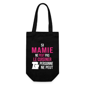 Si mamie ne peut pas le cuisiner, personne ne peut - Sac à bouteille - noir - Devant