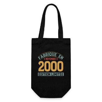 Fabriqué En Novembre 2000 Édition Limitée - Sac à bouteille - noir - Devant