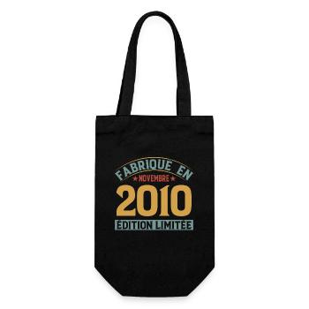 Fabriqué En Novembre 2010 Édition Limitée - Sac à bouteille - noir - Devant