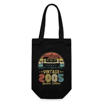 Cassette vintage 2005 - Sac à bouteille - noir - Devant