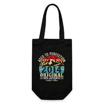 Aged to perfection 2014 Original - Gift Bag for Bottles - black - Front