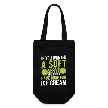 Si vous êtes un joueur de tennis amusant-entraîneur-fan - Sac à bouteille - noir - Devant