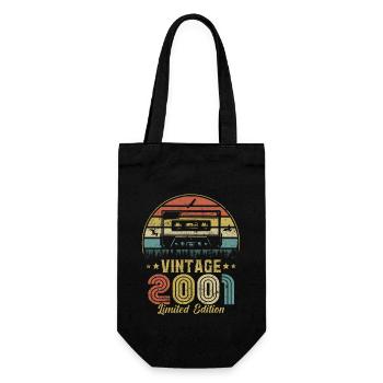 Cassette vintage 2001 - Sac à bouteille - noir - Devant