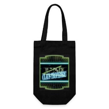 Animal Geek Dinosaur Funny Gym Present - Gift Bag for Bottles - black - Front