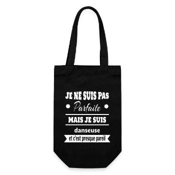 Pas parfaite mais Danseuse classique moderne - Sac à bouteille - noir - Devant
