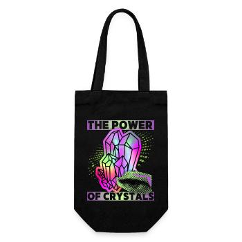 Cristaux, cristaux magiques Dire Crystal-Power - Sac à bouteille - noir - Devant