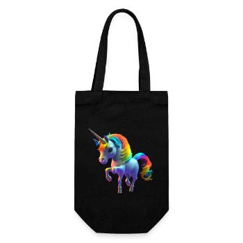 La jolie petite licorne vous cherche 2 - Sac à bouteille - noir - Devant