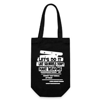 awesome funky funny hippy peace for paris sayings - Gift Bag for Bottles - black - Front