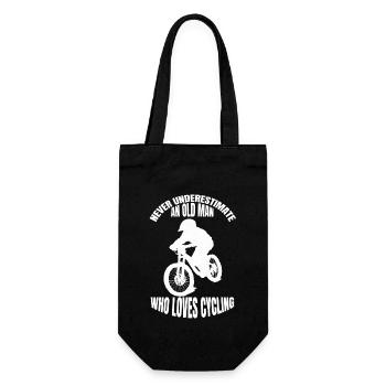 Bike Cycling Mountainbike Bike Tour - Gift Bag for Bottles - black - Front