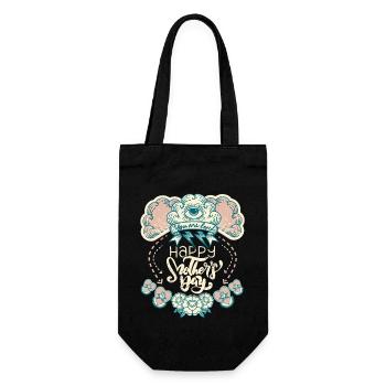 Magie et mysticisme de la fête des mères, œil qui voit tout - Sac à bouteille - noir - Devant