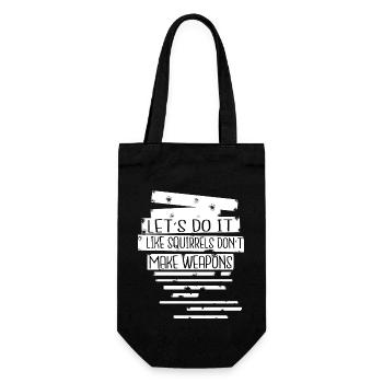 Idée cadeau d’anniversaire Hippie Festival Joke - Sac à bouteille - noir - Devant