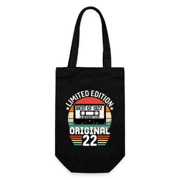 Limited edition of the best of the 1922 original - Gift Bag for Bottles - black - Front