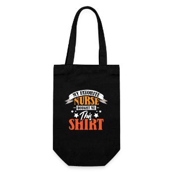 L’infirmière préférée m’a acheté cette chemise Nursing - Sac à bouteille - noir - Devant