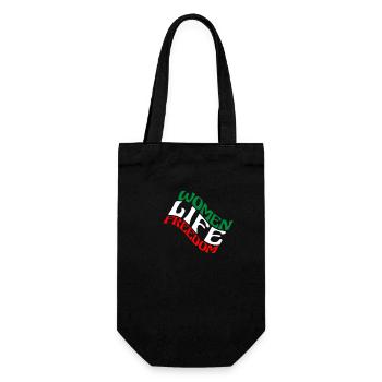 Cute Iranian Women - Women Life Freedom - Sac à bouteille - noir - Devant