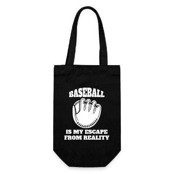 Baseball Baseball Game Baseball Lovers Gift - Gift Bag for Bottles - black - Front