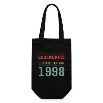 Légendaire Depuis Novembre 1998 Anniversaire - Sac à bouteille - noir - Devant