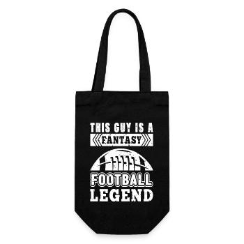 Fantasy Football - Gift Bag for Bottles - black - Front
