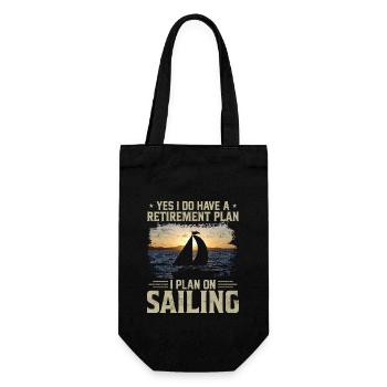 I Plan On Sailing - Sac à bouteille - noir - Devant