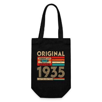 Original legendäre Hits Das Beste von 1935 - Geschenkbeutel für Flaschen - Schwarz - Vorne