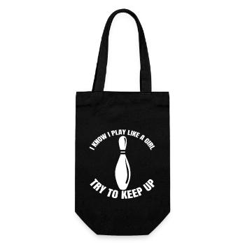 Bowling Filles Bowling Ball Bowler Kegel - Sac à bouteille - noir - Devant