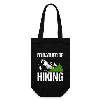 Je préfère faire de la randonnée - Sac à bouteille - noir - Devant