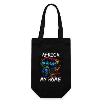 L’Afrique, ma maison 4 - Sac à bouteille - noir - Devant