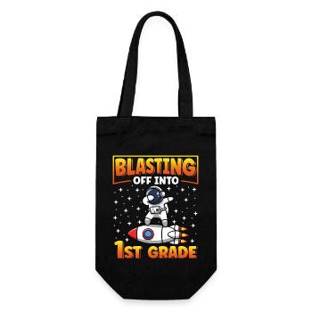 Retour à l’école en 1ère année - Sac à bouteille - noir - Devant