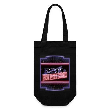beach bubaprints under the tree dinosaur gift - Gift Bag for Bottles - black - Front