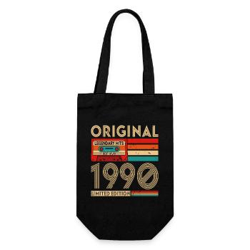 Original legendary hits Best of 1990 - Gift Bag for Bottles - black - Front