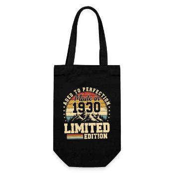 One of a kind since 1930 - Gift Bag for Bottles - black - Front