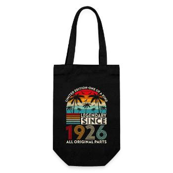 Légendaire Depuis 1926 Toutes Les Pièces D'origine - Sac à bouteille - noir - Devant