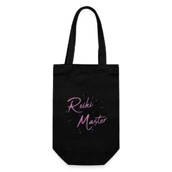 Maître Reiki Chakra Spirituel Holistique - Sac à bouteille - noir - Devant